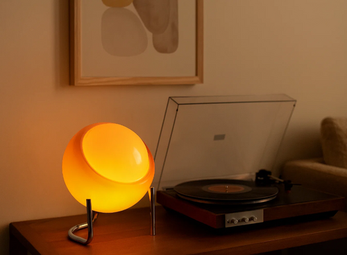 Mid-Century Design Globe Lamp