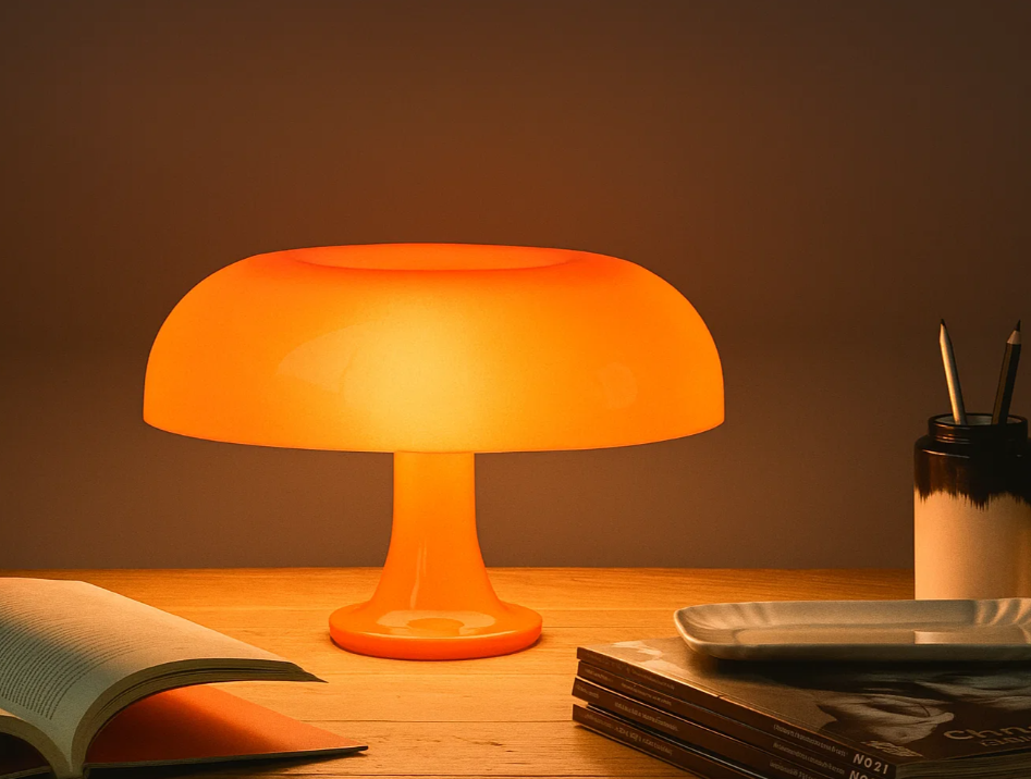 Space Age Mushroom Lamp