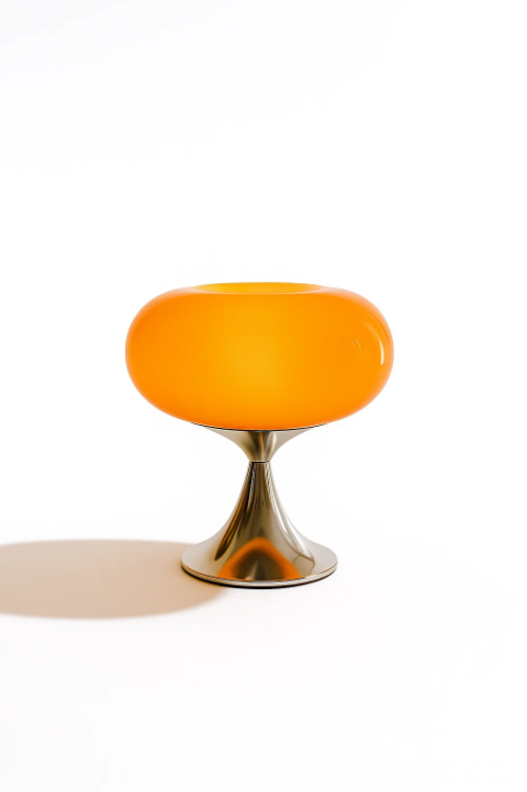 Retro Mushroom Donut Table Lamp