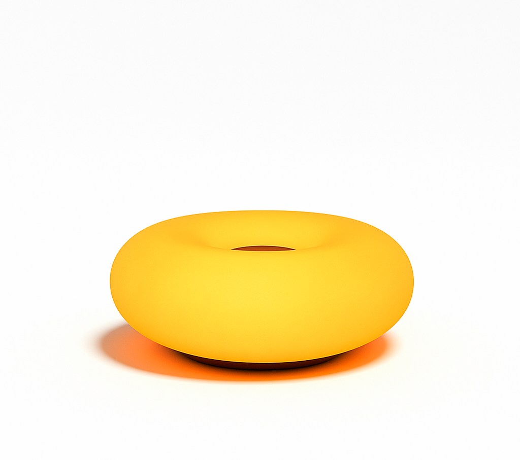 Space Age Donut Table Lamp